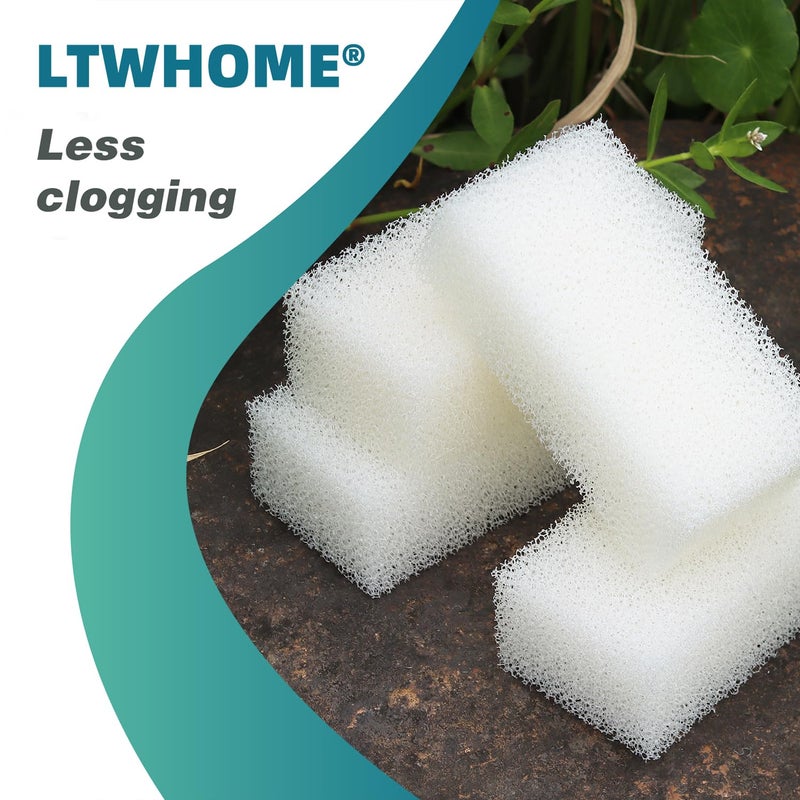 LTWHOME Foam Filter Pads Fit for Aqua Clear 50/200 AquaClear 50-Gallon (Pack of 12) - Image 4